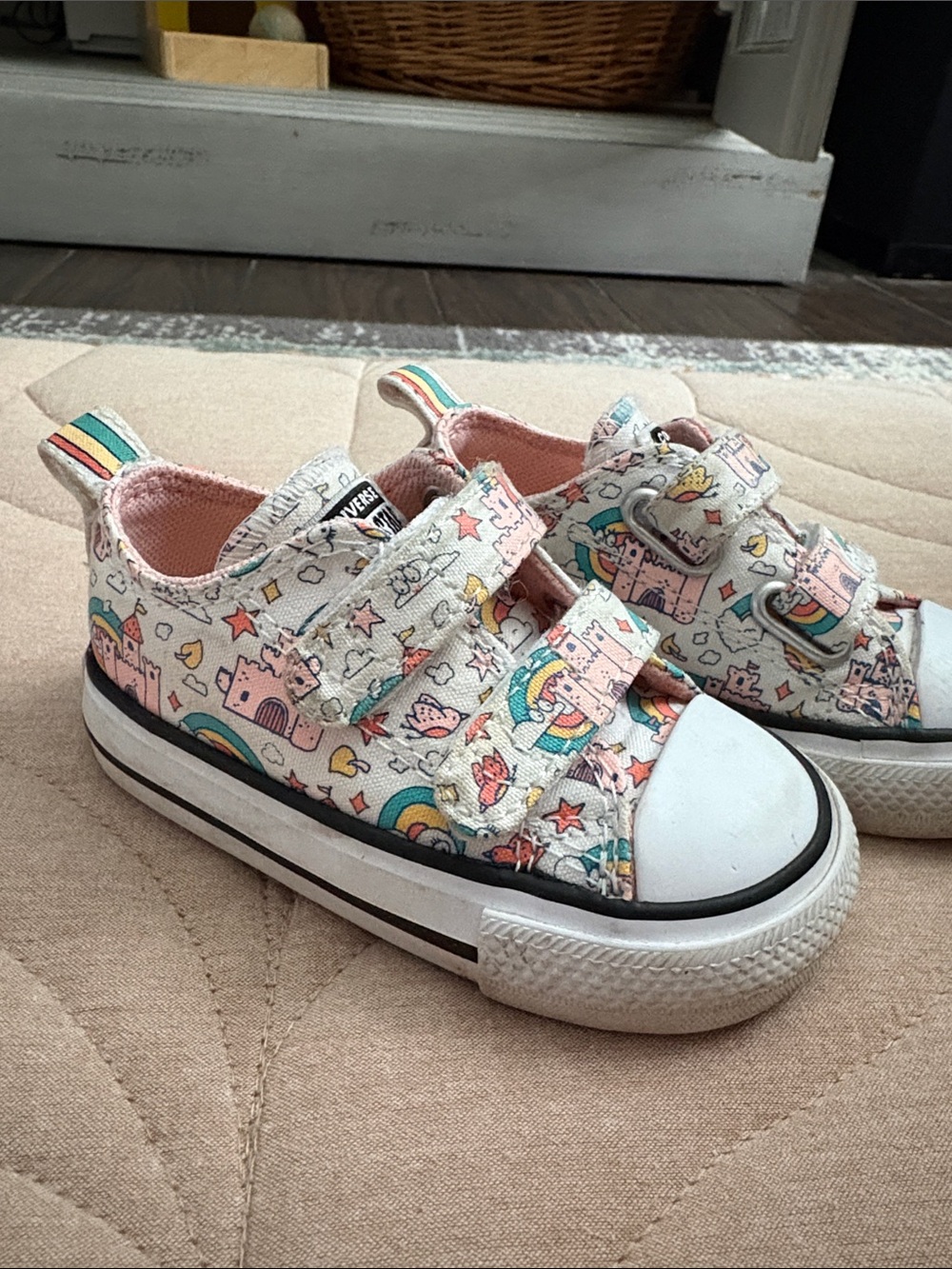 Converse Rainbow Castle Canvas Sneakers